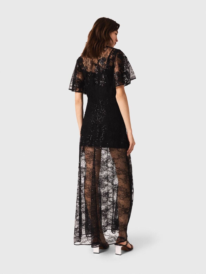 Lace maxi dress