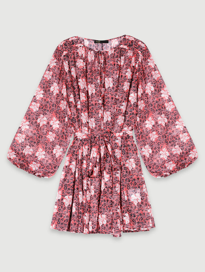 Short floral dress