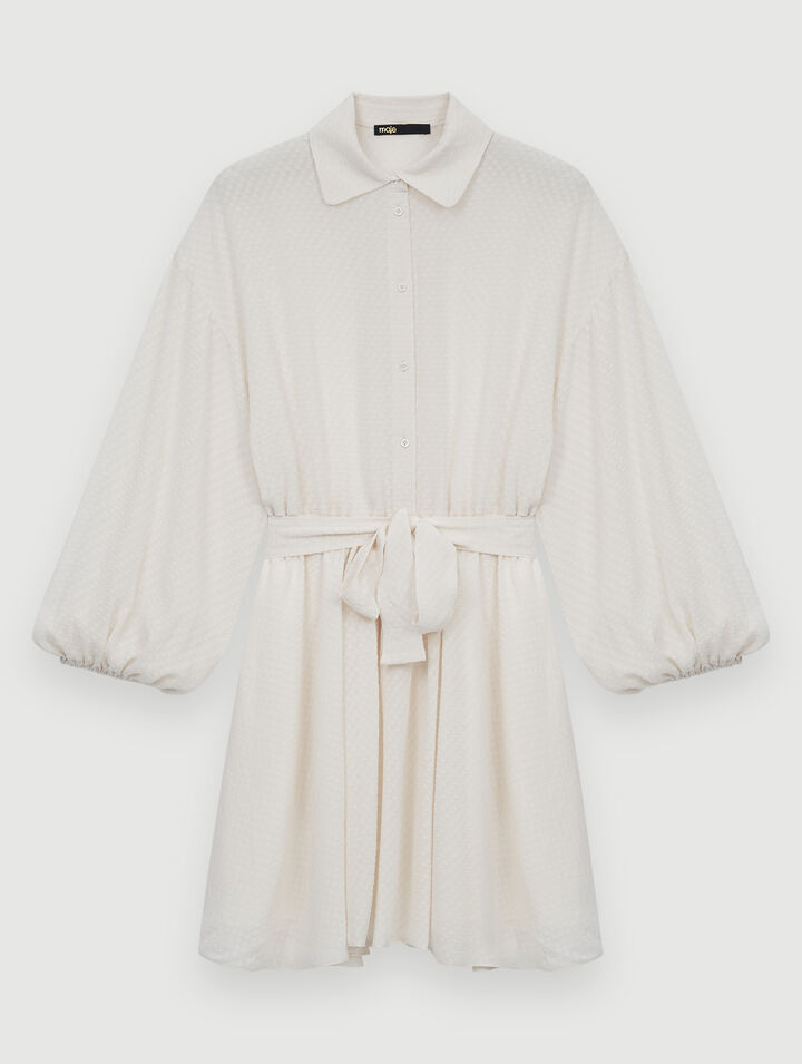 Loose-fitting shirt dress