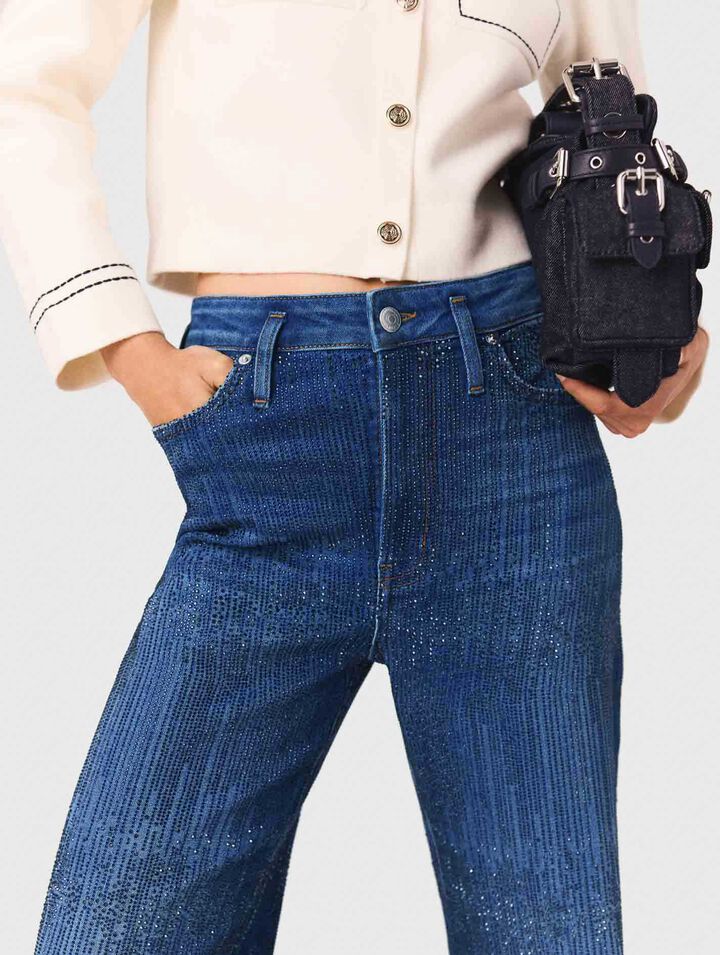 Rhinestone jeans