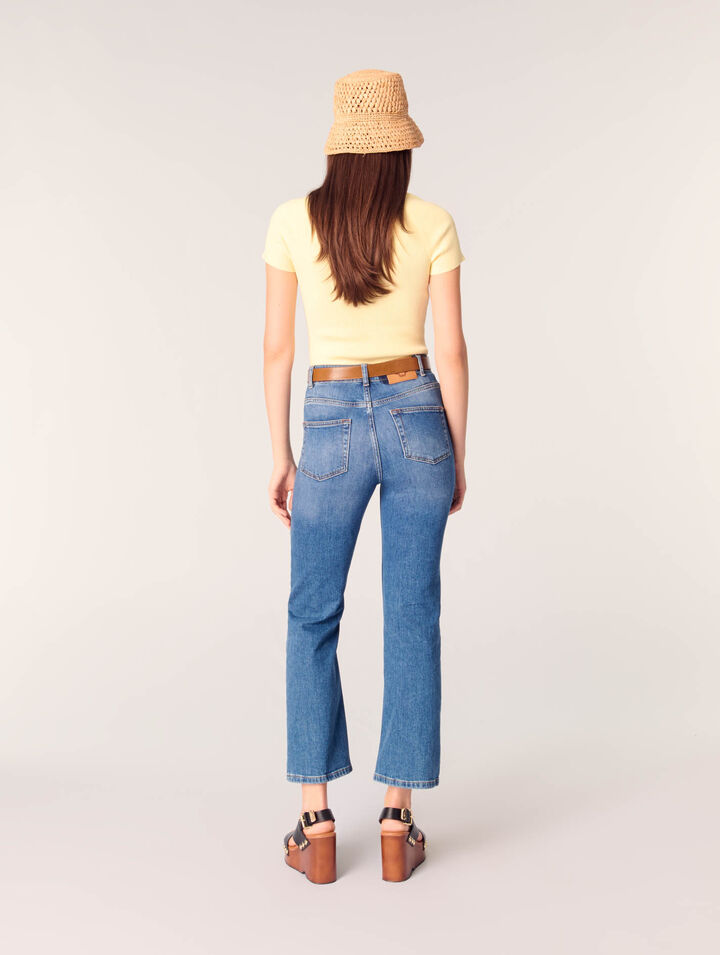 Rib knit top