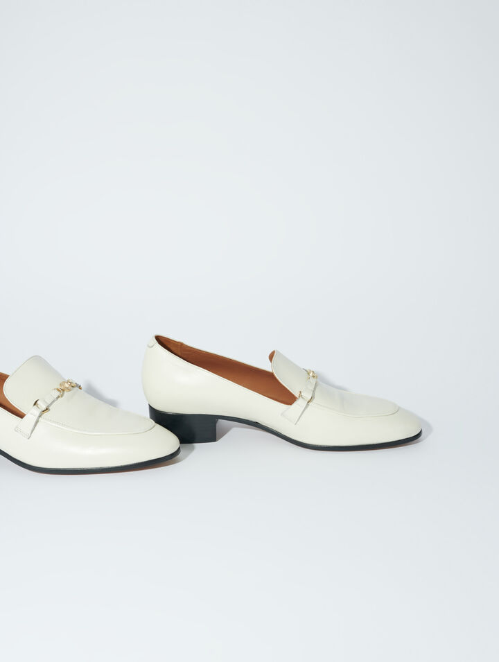 Leather loafers