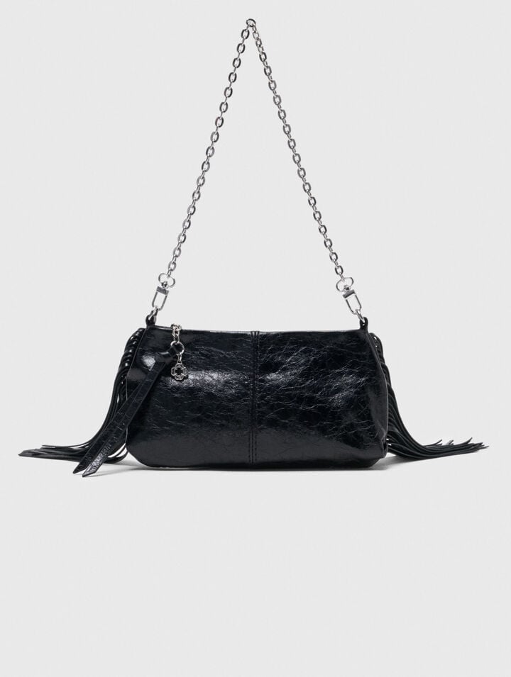 Patent leather Miss M clutch bag