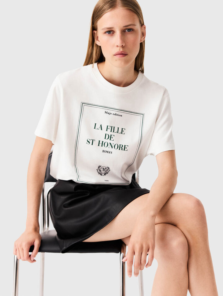 Oversized T-shirt with print