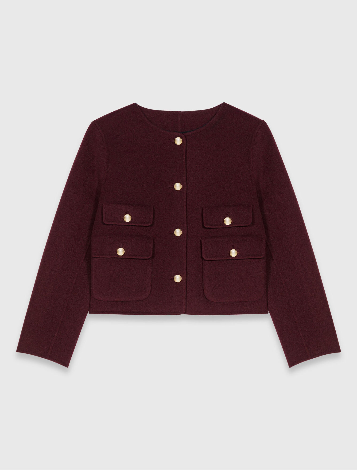 Reversible double-faced jacket