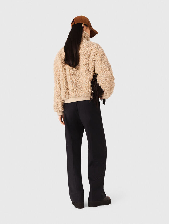 Short bouclé jacket