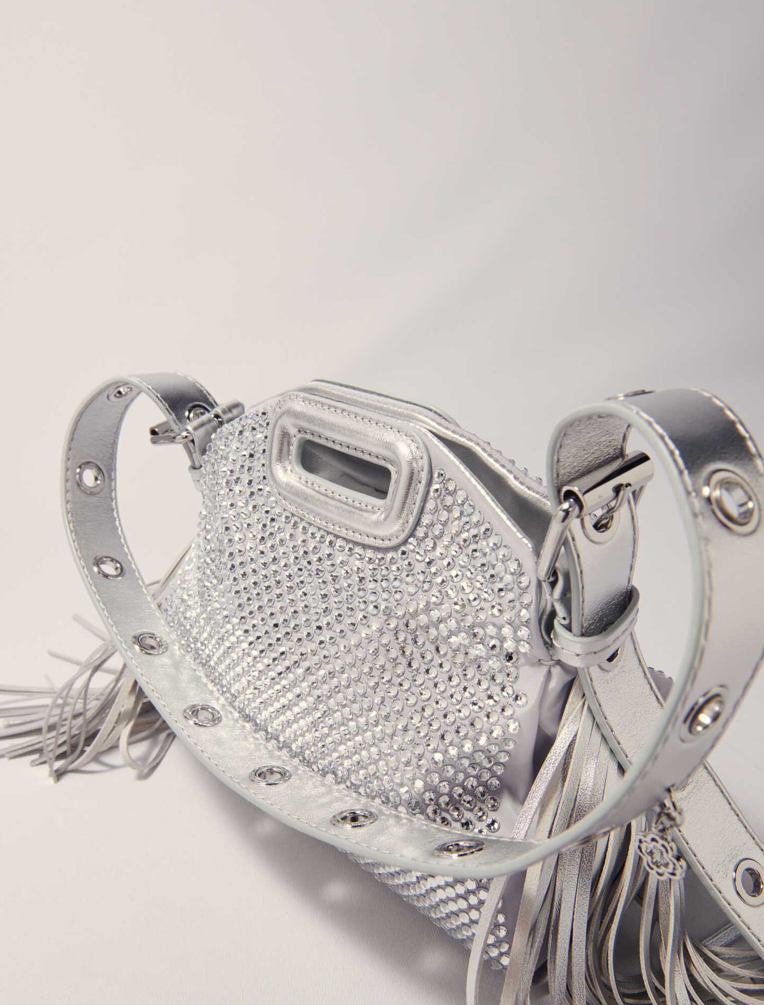 Miss M Mini rhinestone bag