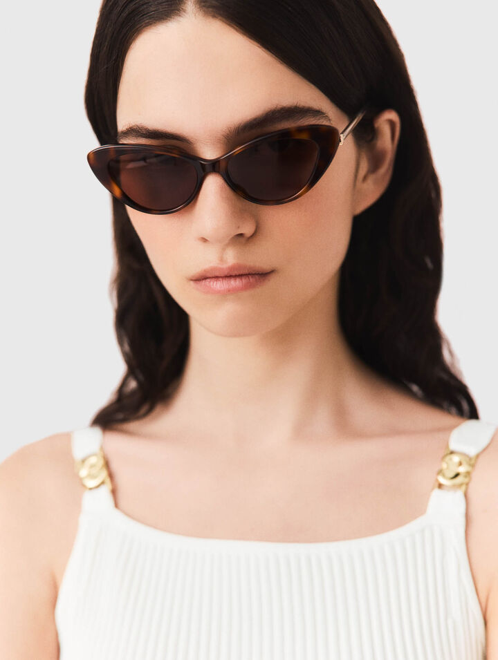 Cat-eye sunglasses
