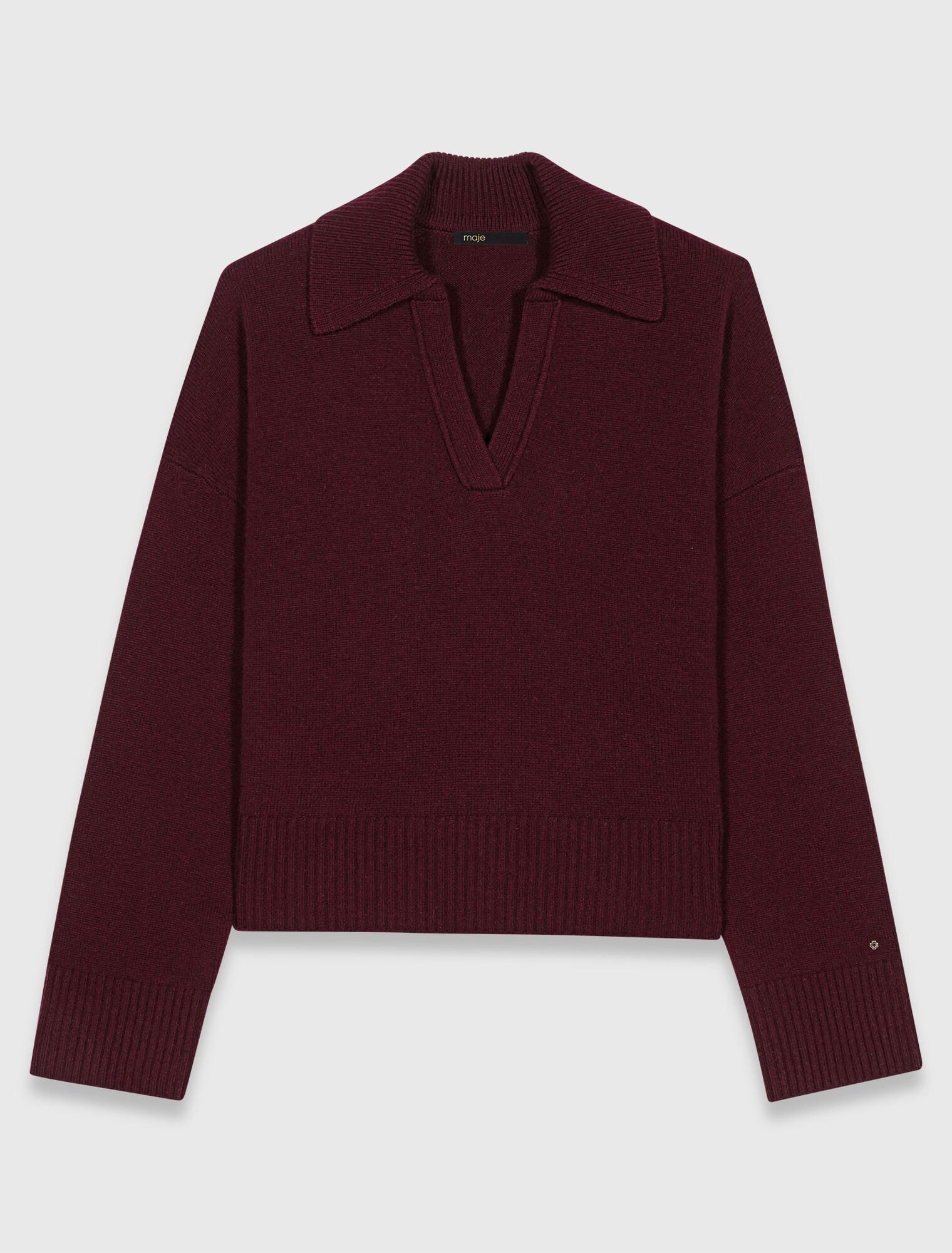 Wool-blend jumper
