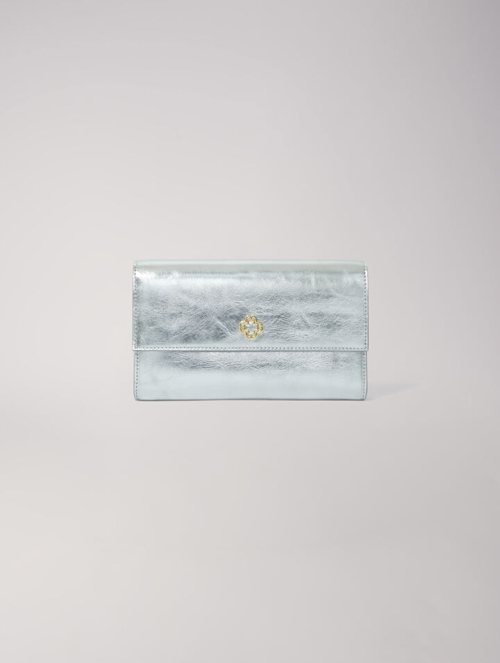 Metallic wallet bag