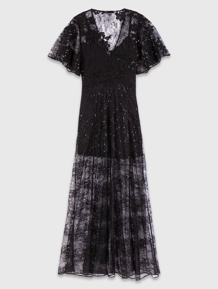 Lace maxi dress