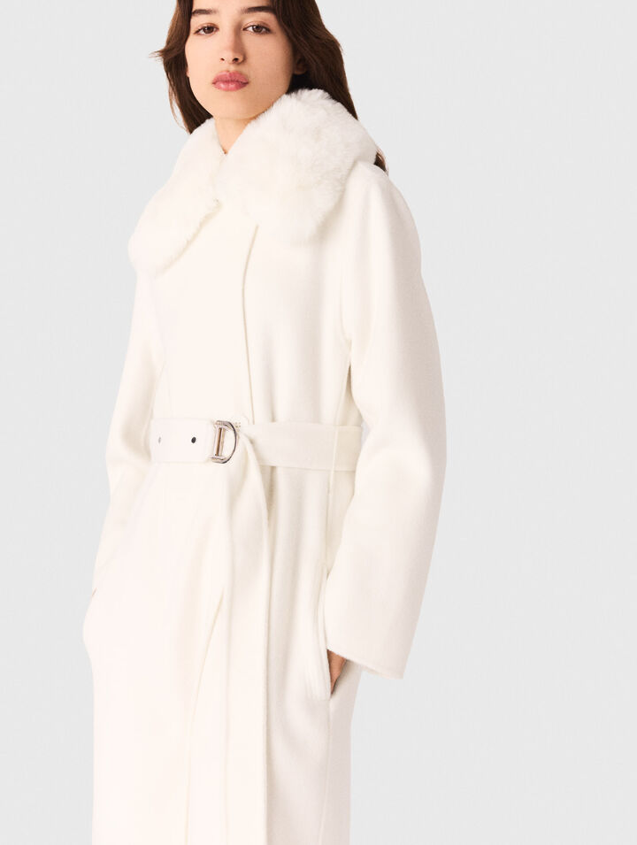 Long double-faced coat
