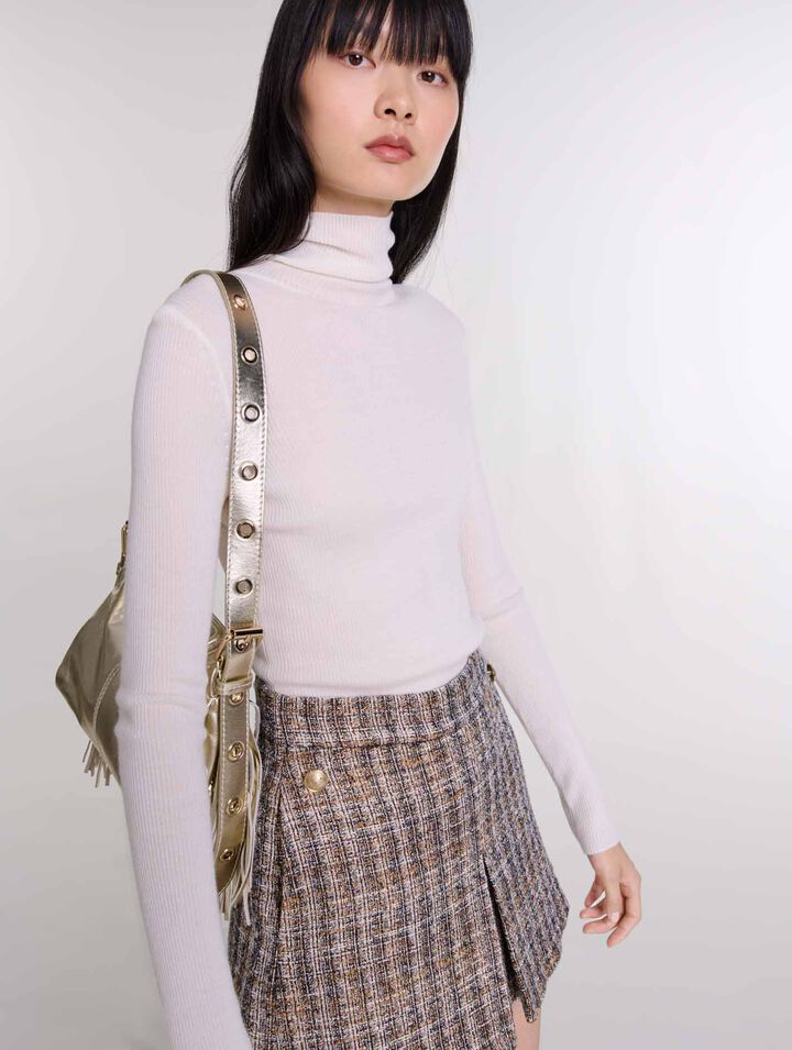 Tweed skort