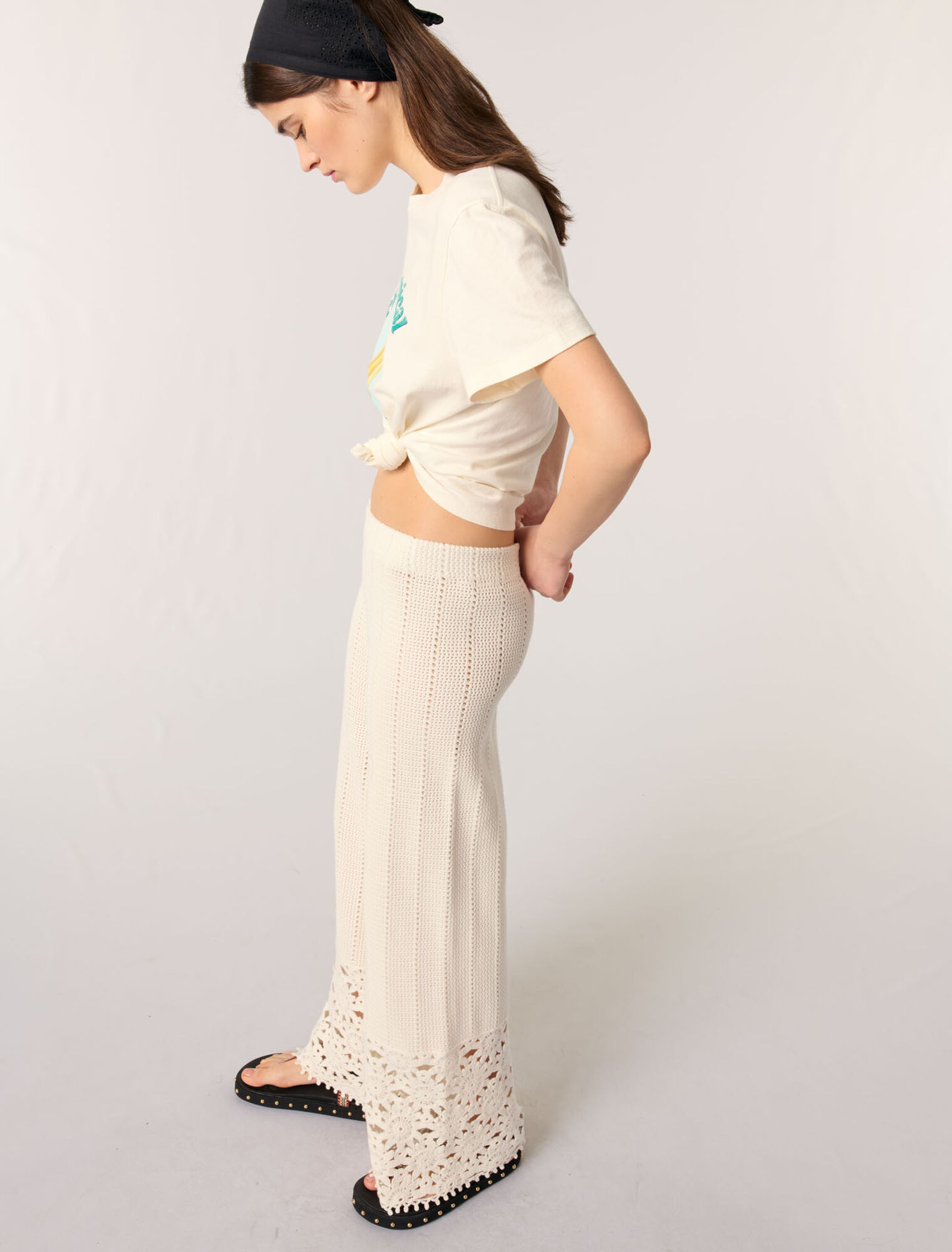 Crochet trousers