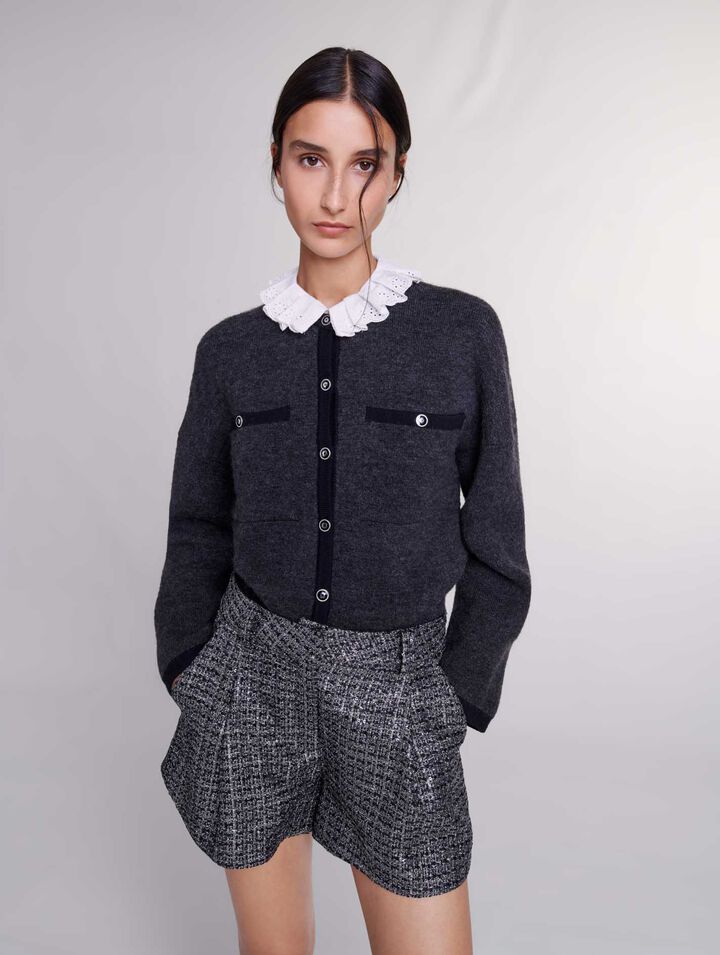 Tweed shorts