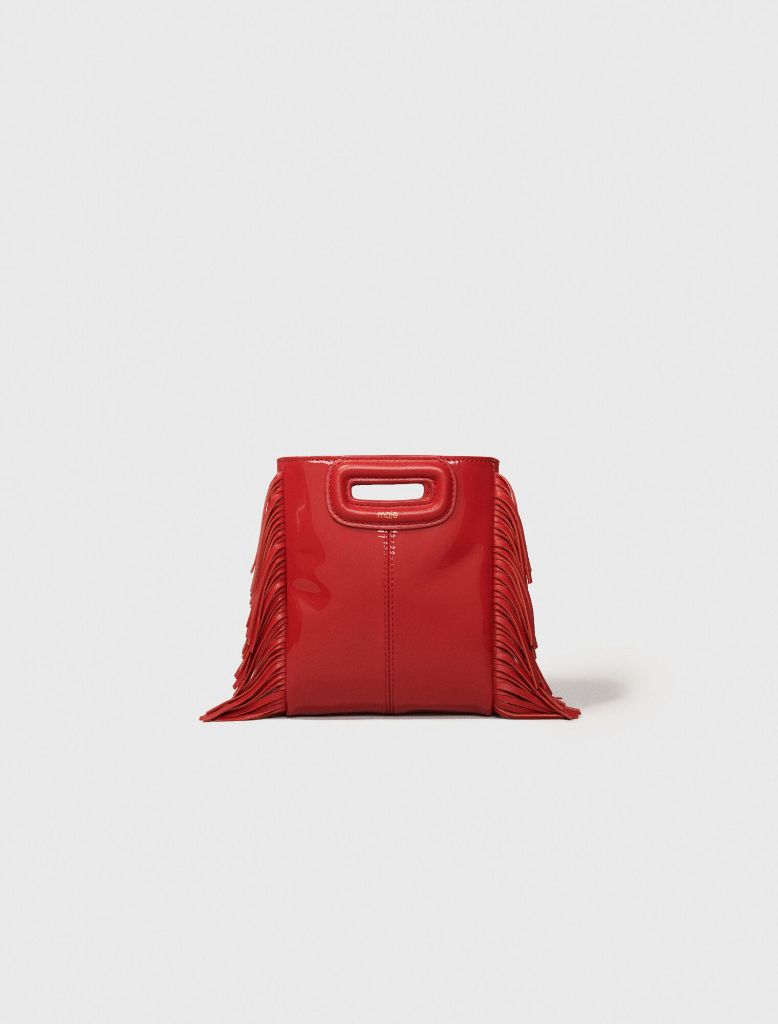 Patent leather M Mini bag