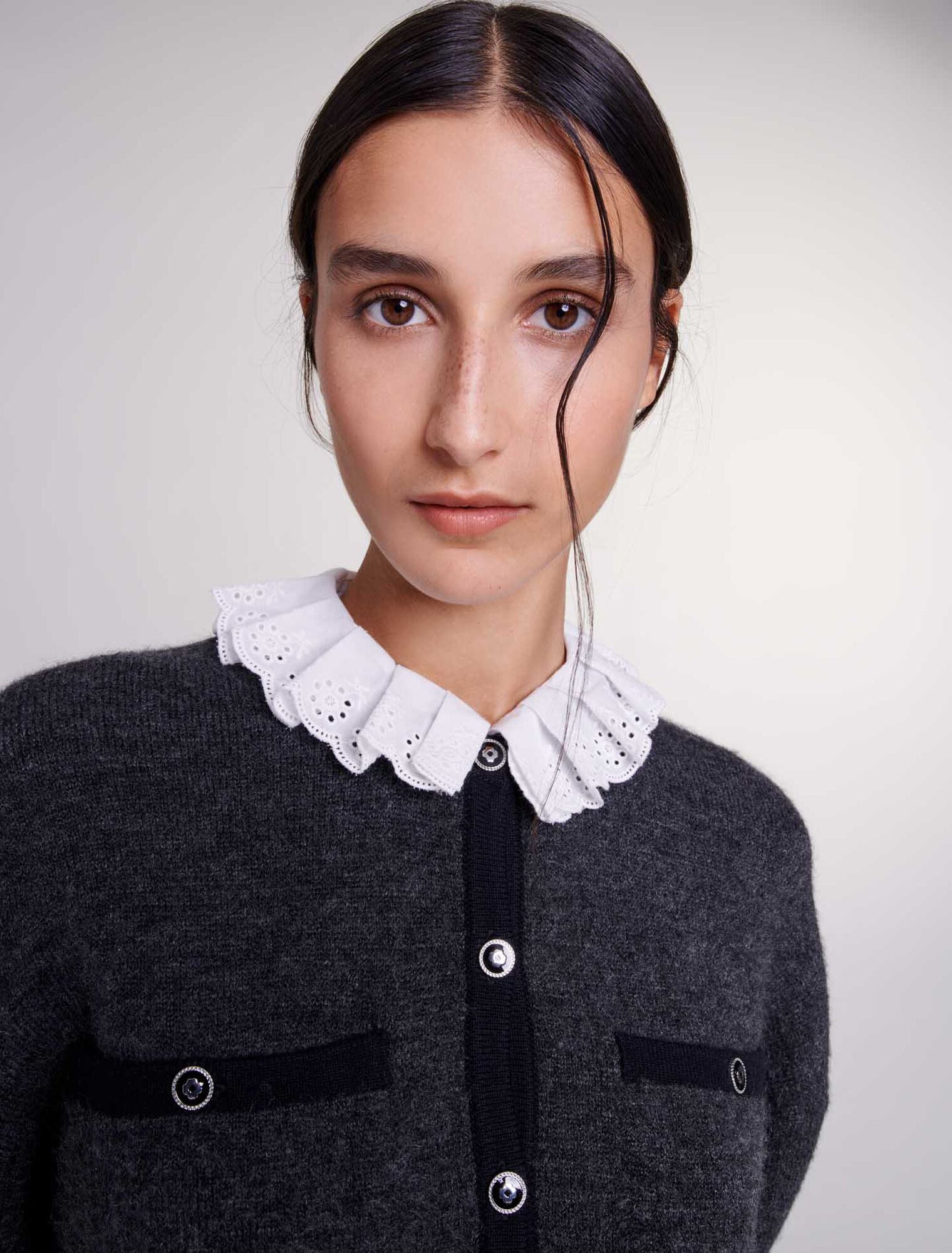Knit cardigan
