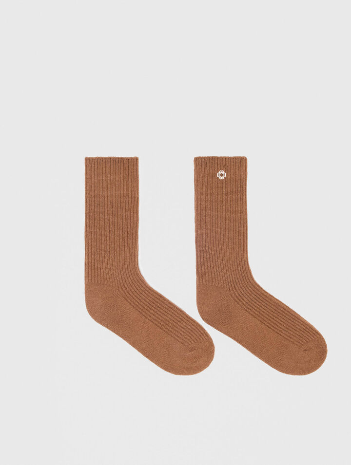 Wool blend socks
