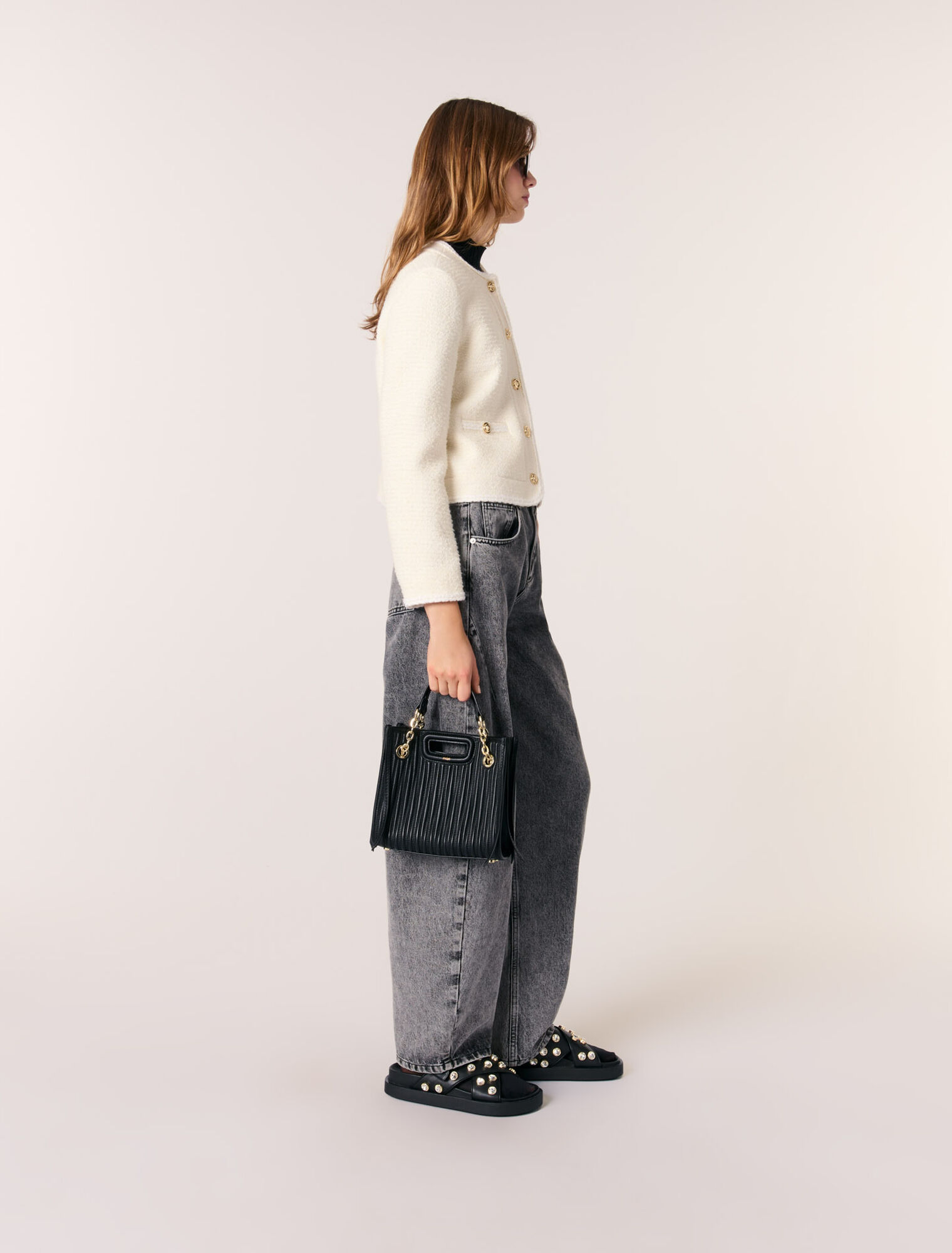 Short tweed jacket
