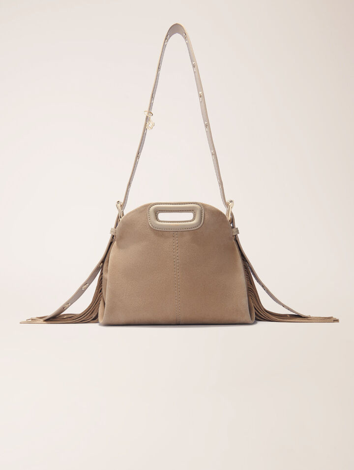 Miss M mini suede bag