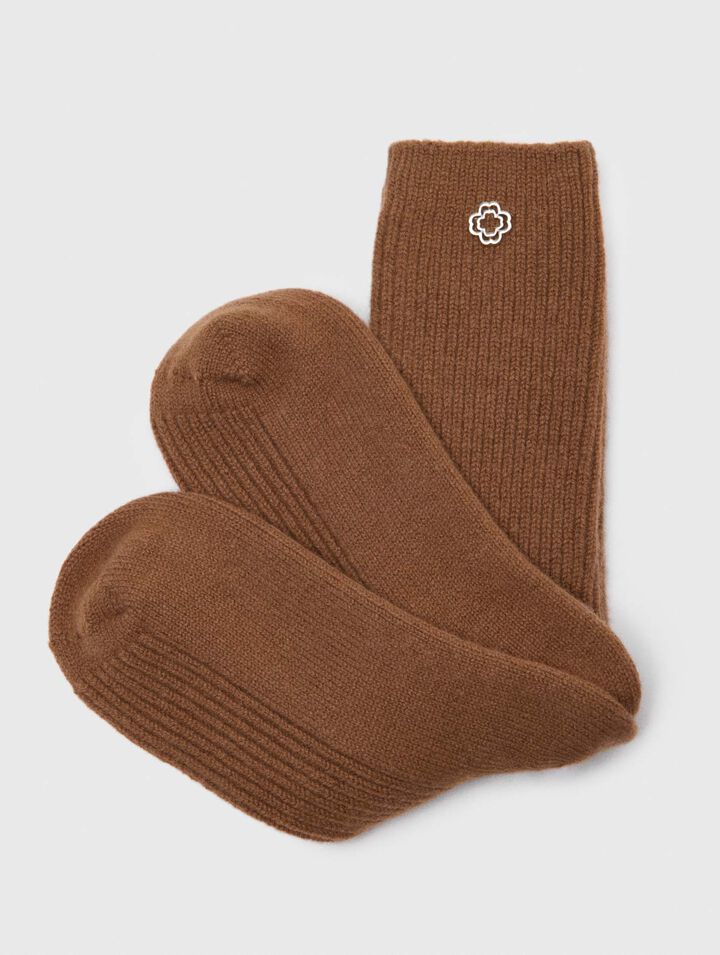 Wool blend socks