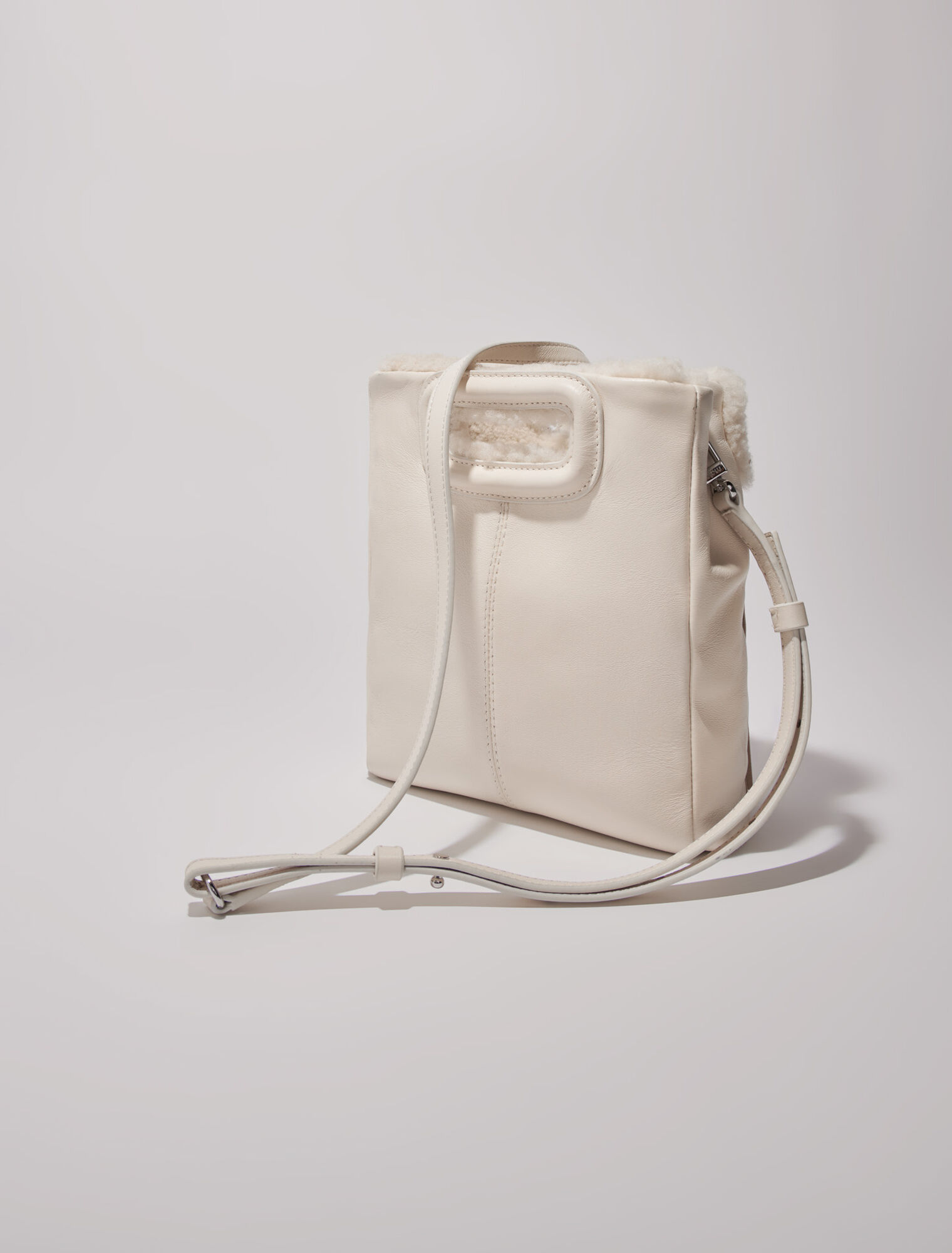 Faux fur M bag