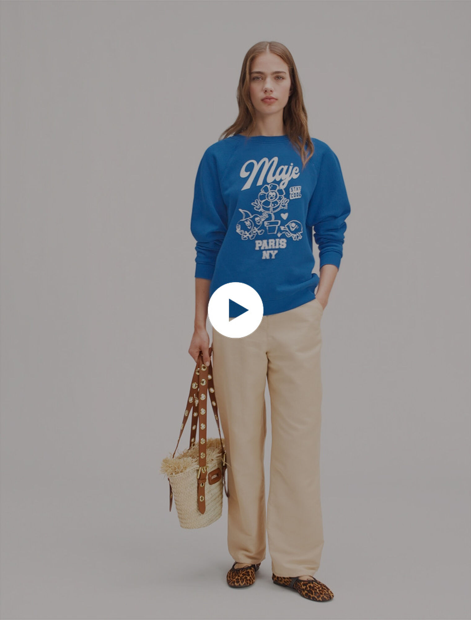Maje Paris sweatshirt
