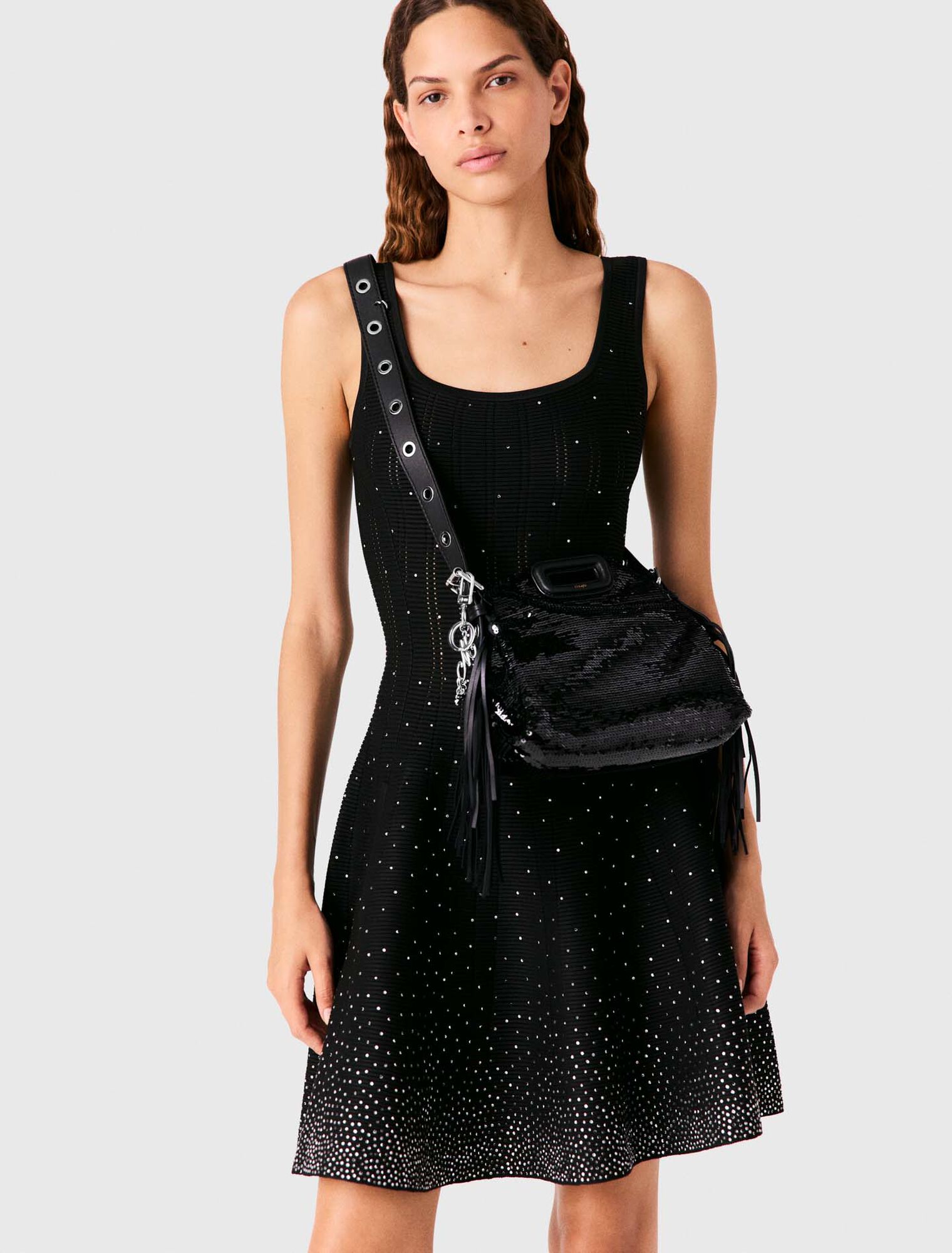 Sequin mini Miss M bag