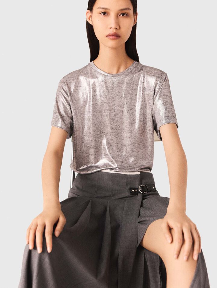 Lamé T-shirt