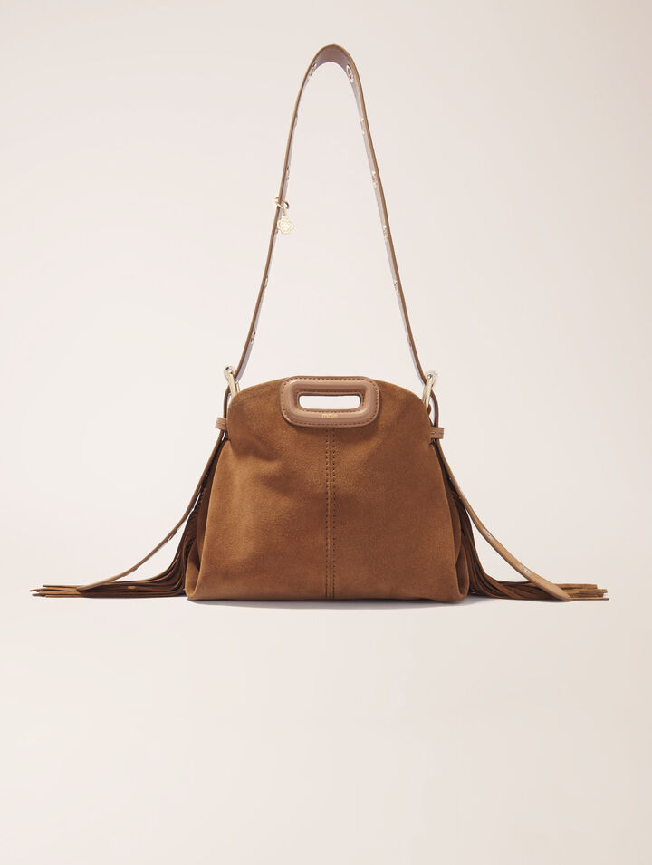 Miss M mini suede bag