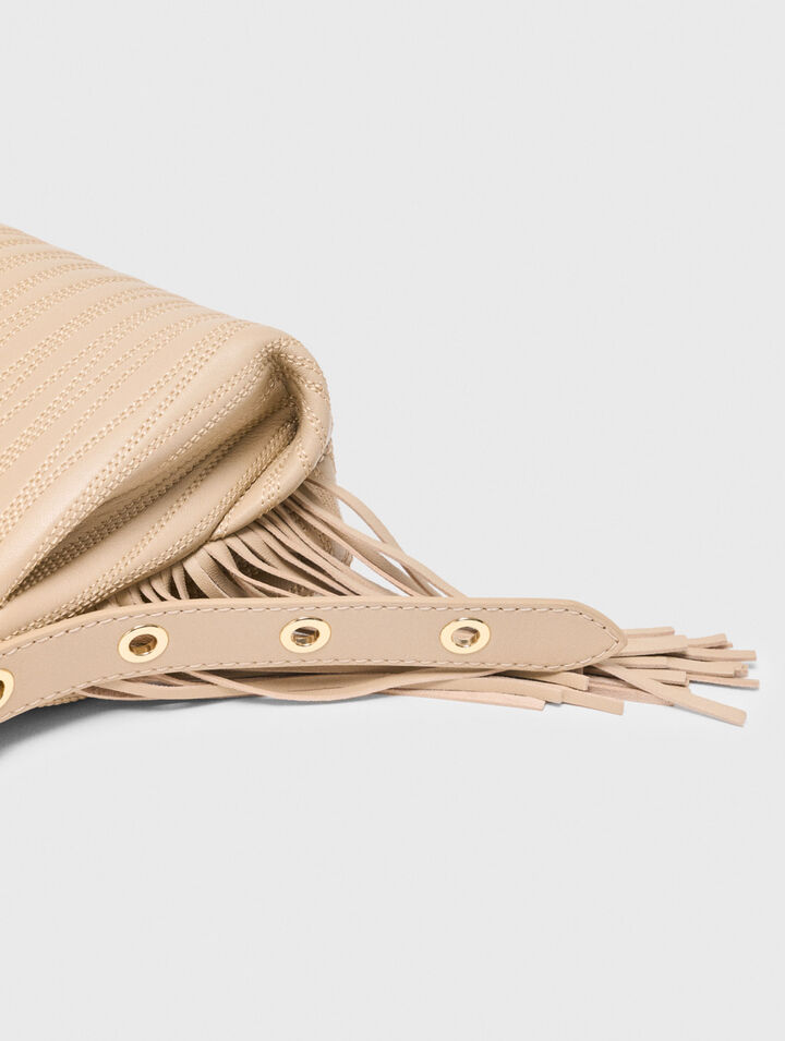 Stitched leather mini Miss M bag