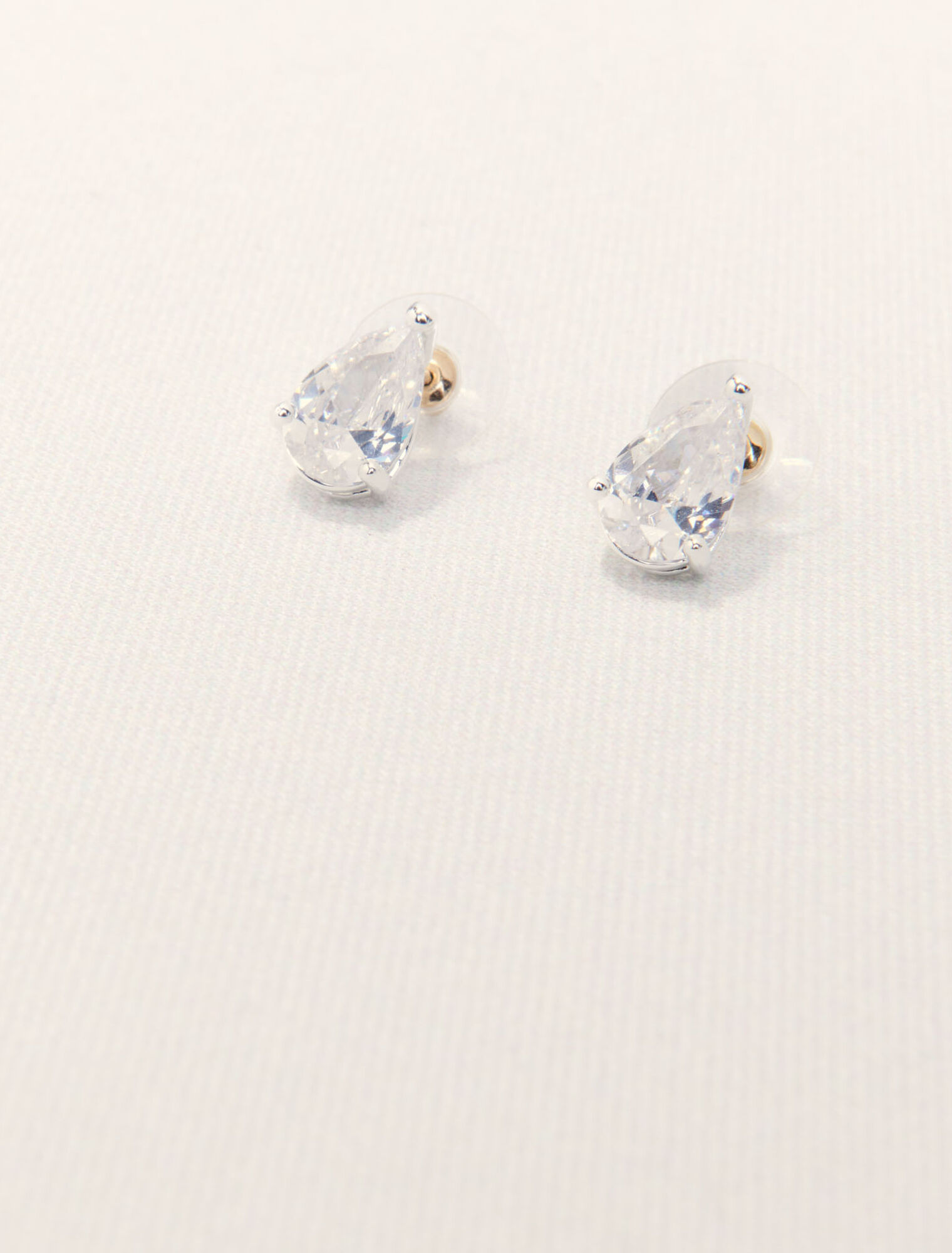 Small rhinestone earrings