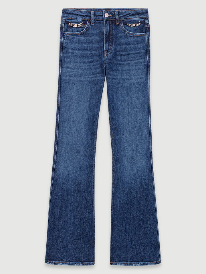 Flared jeans