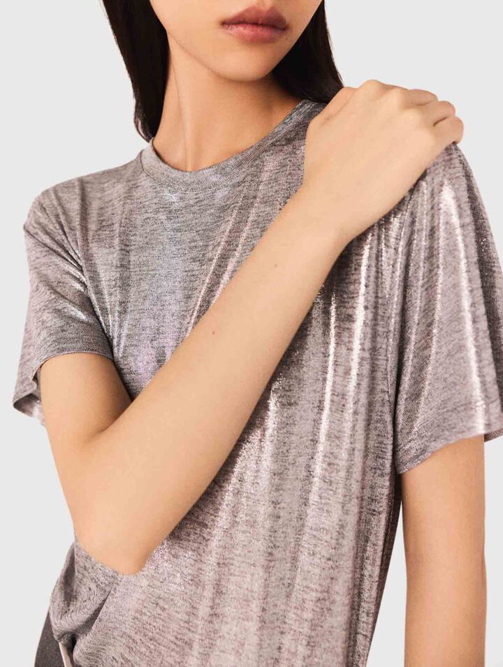 Lamé T-shirt