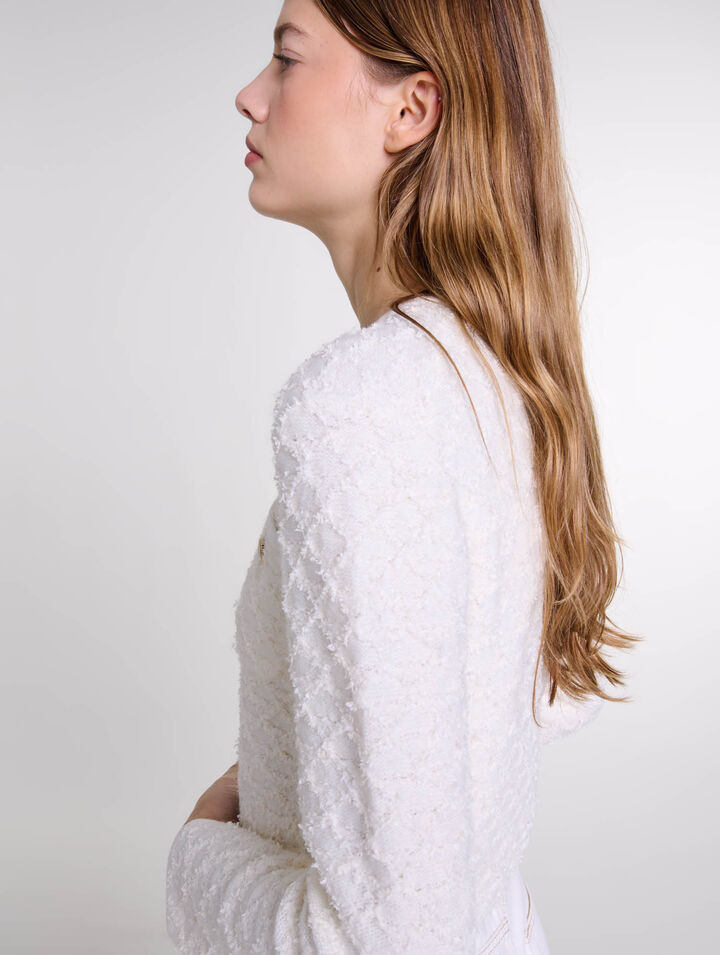 Knit cardigan