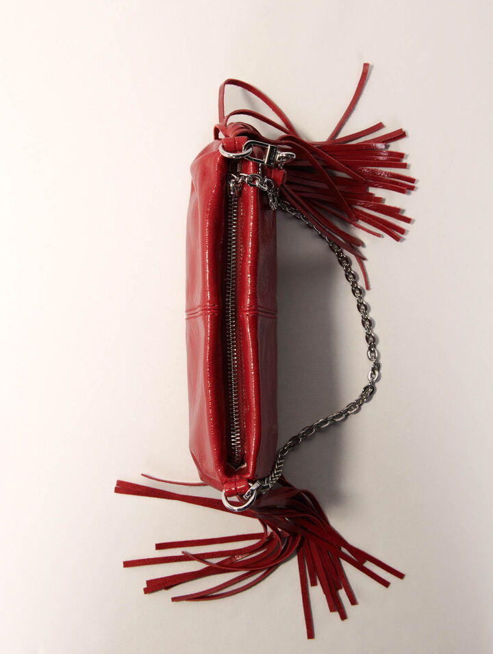 Miss M Pouch leather clutch