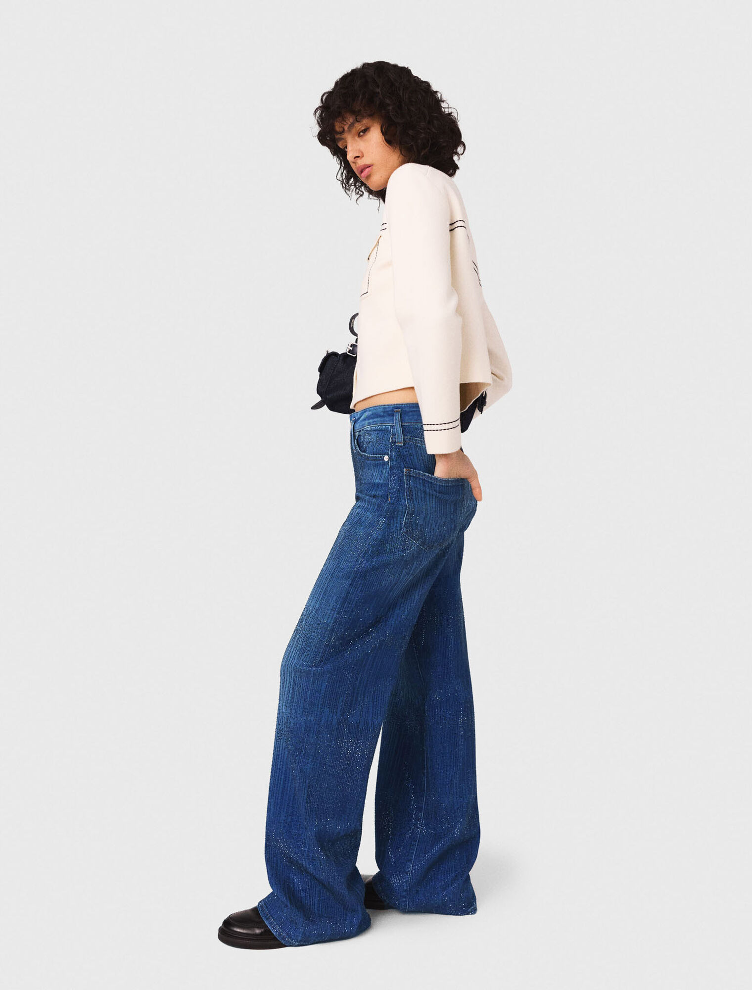 Rhinestone jeans