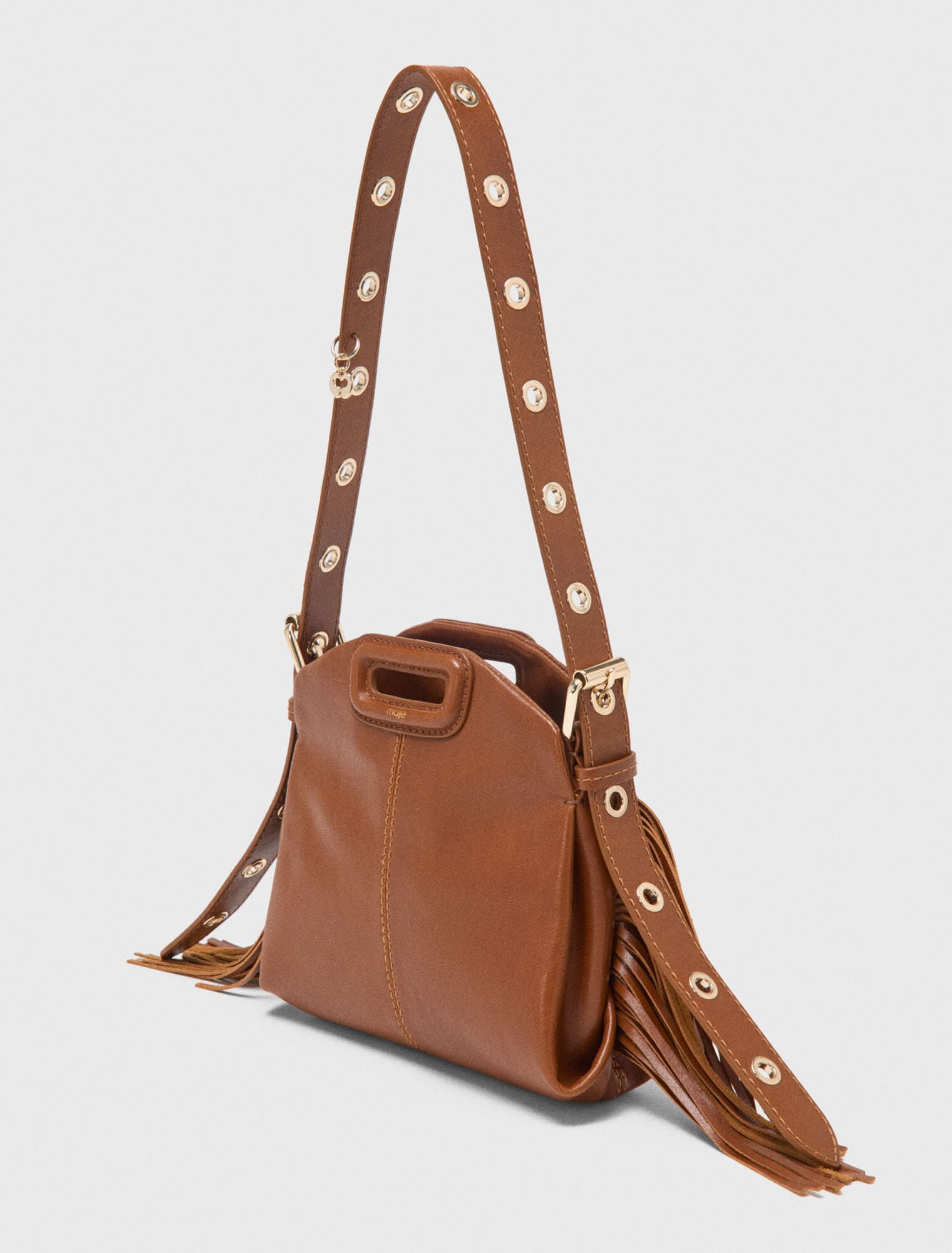 Smooth leather mini Miss M bag