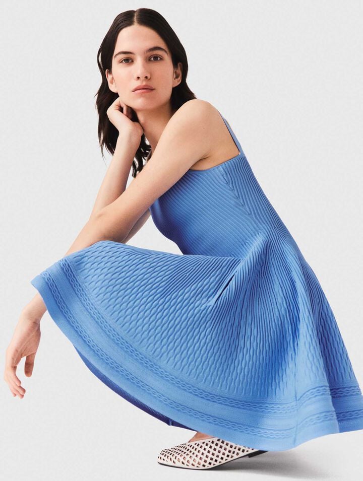 Short knit dress