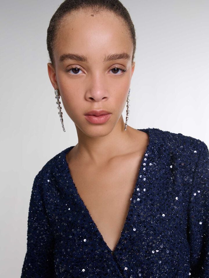 Short sequin dress