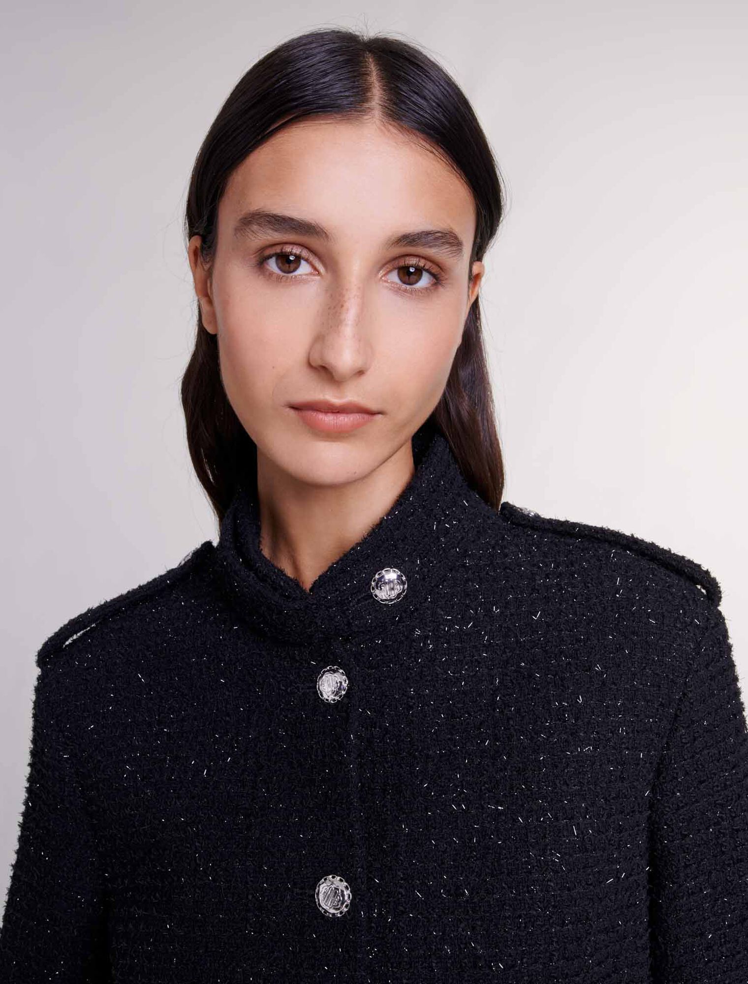 Short tweed jacket