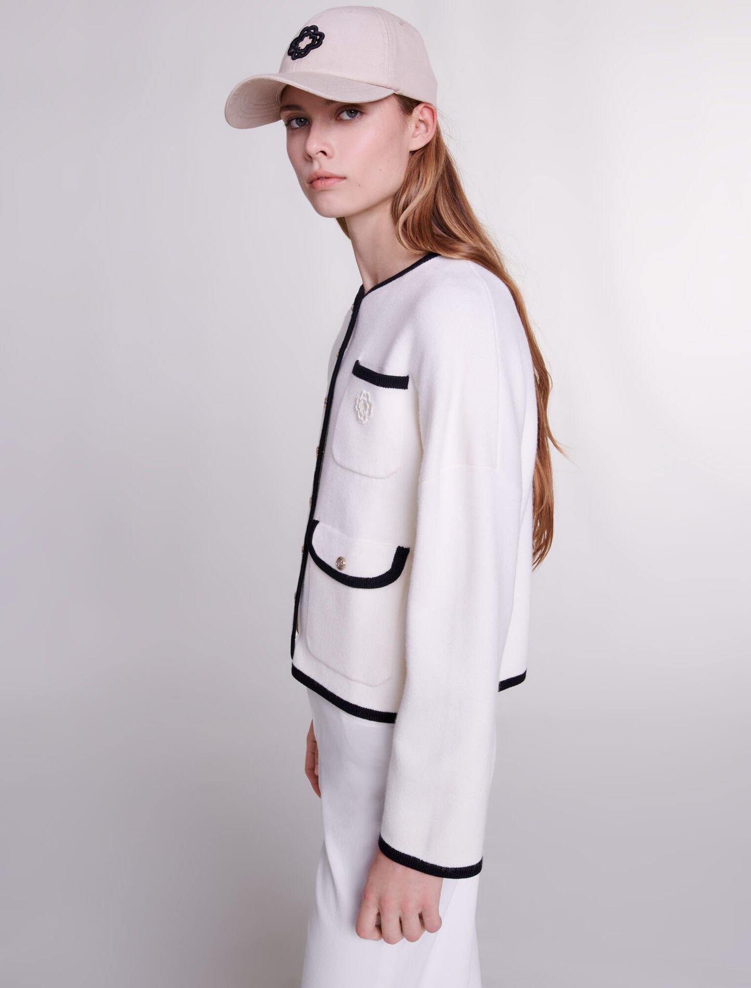Knit cardigan