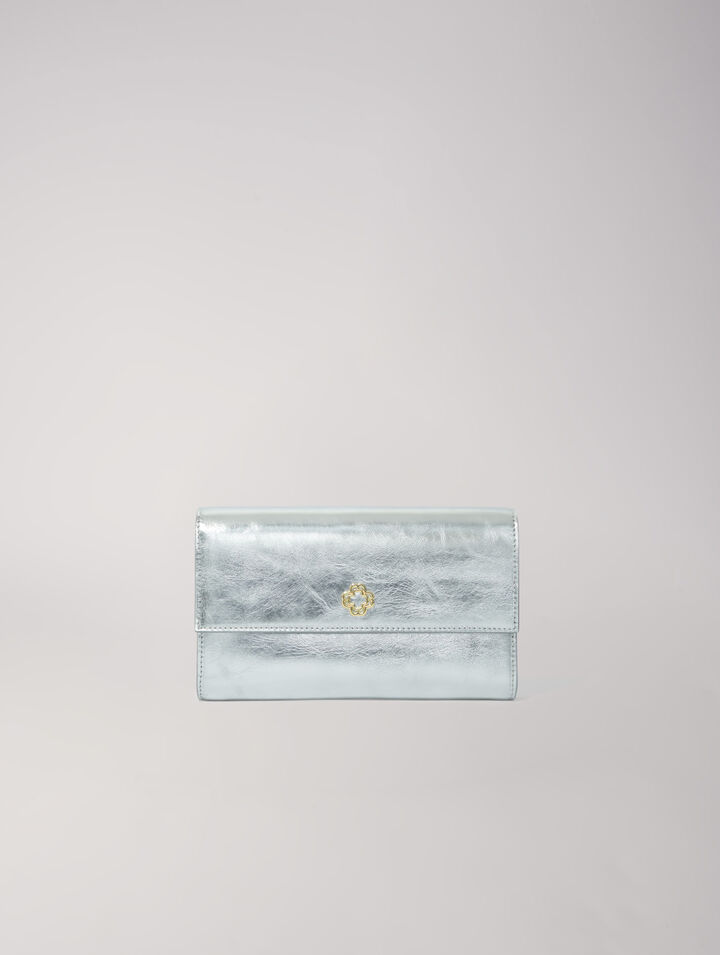 Metallic wallet bag
