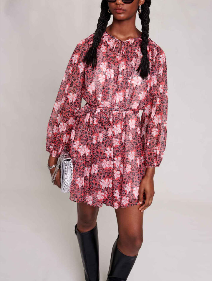 Short floral dress