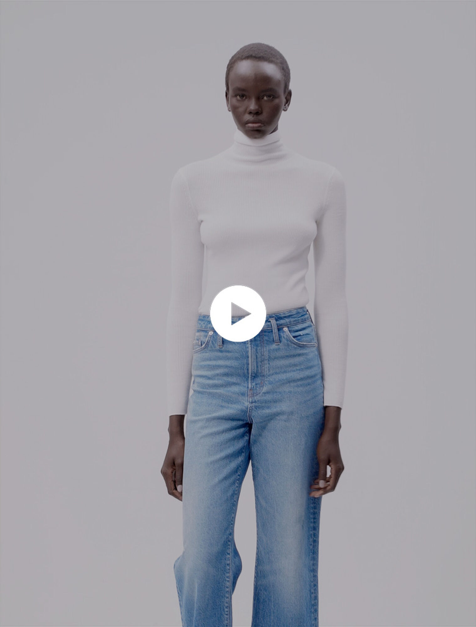 Wool and silk jumper