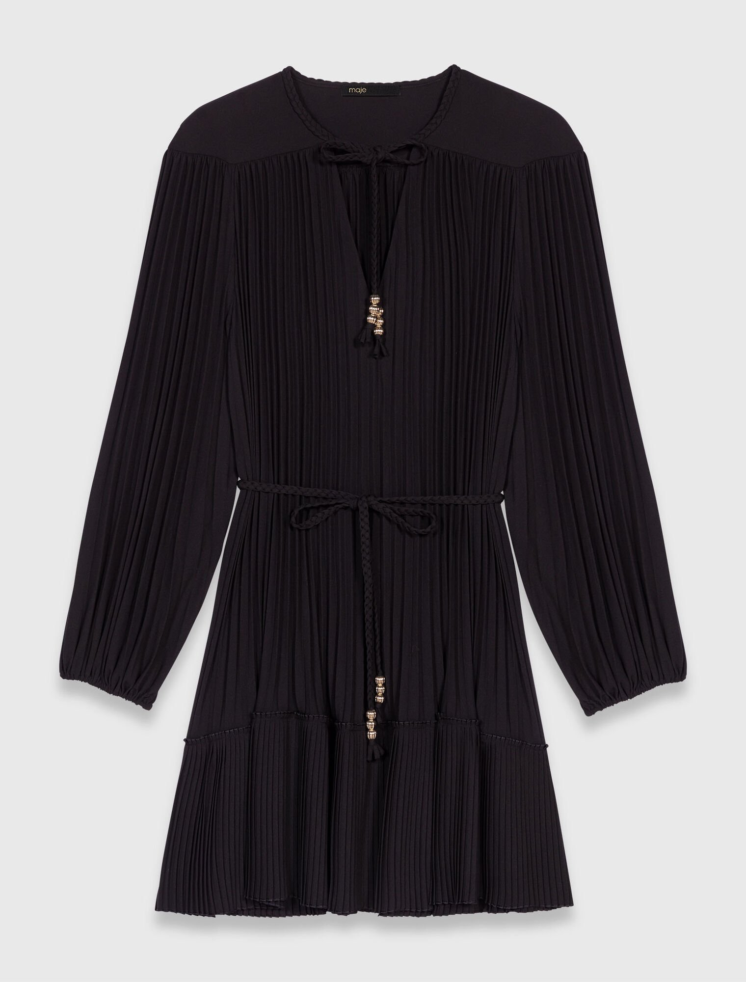 Short pleated dress