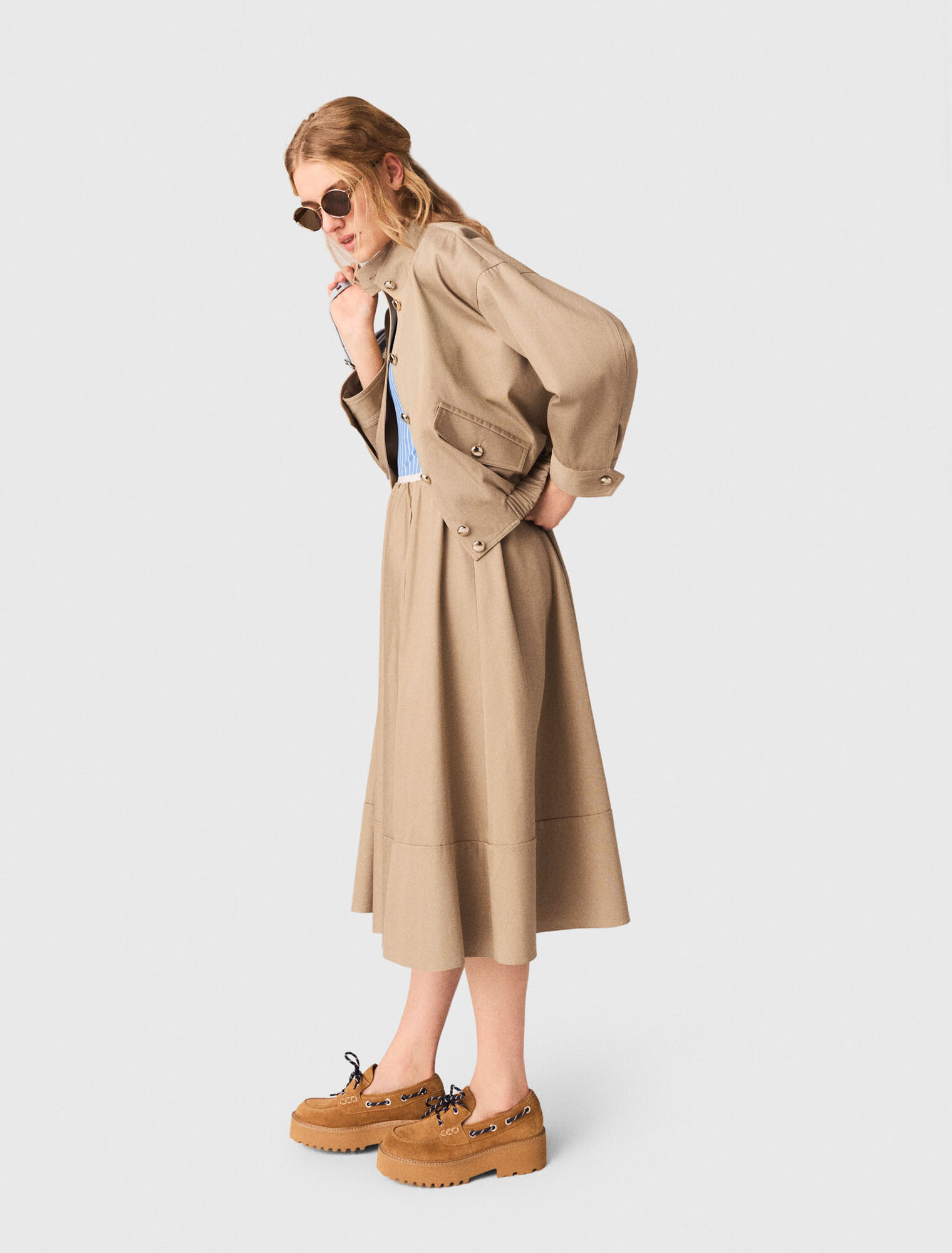 Cotton bomber jacket