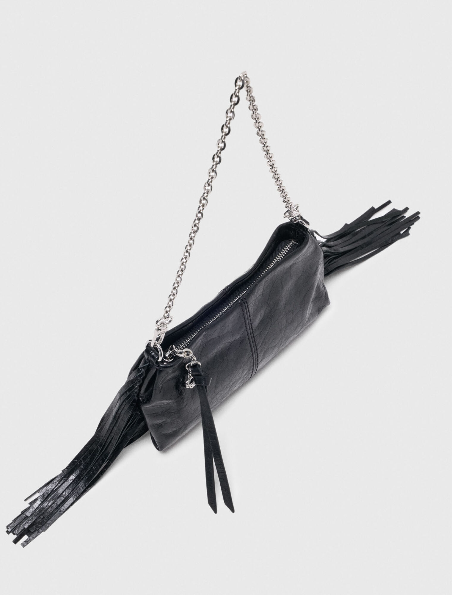 Patent leather Miss M clutch bag