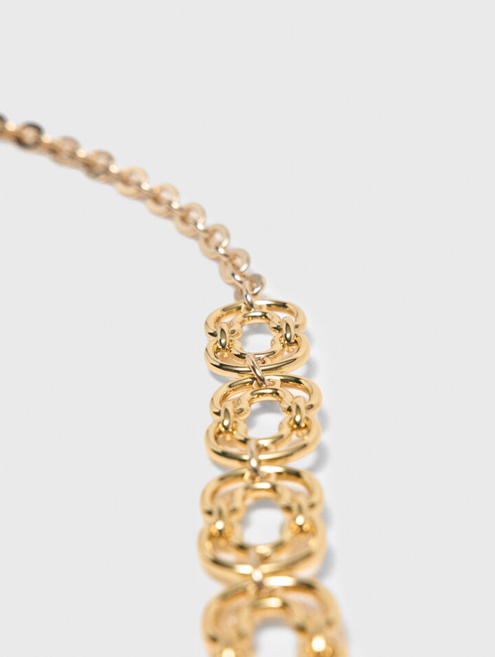 Chain belt with new link