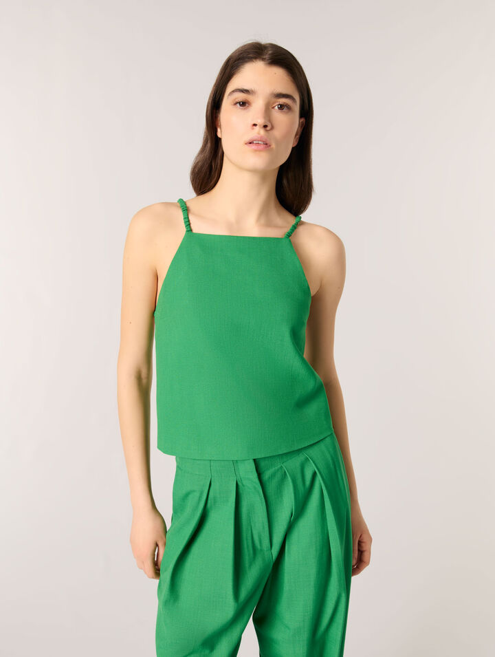 Backless top